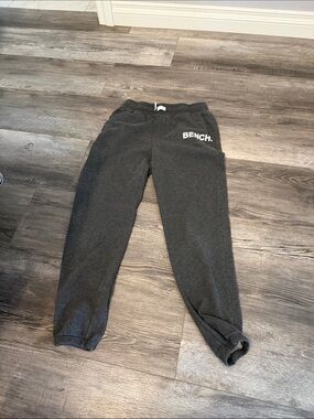 Bench Kids Dark Charcoal Gray Sweat Joggers